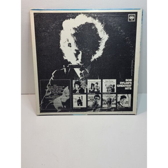 “BOB DYLAN'S GREATEST HITS” VINYL LP COLUMBIA JC 9463 STEREO Vinyl Records - Picture 2 of 5